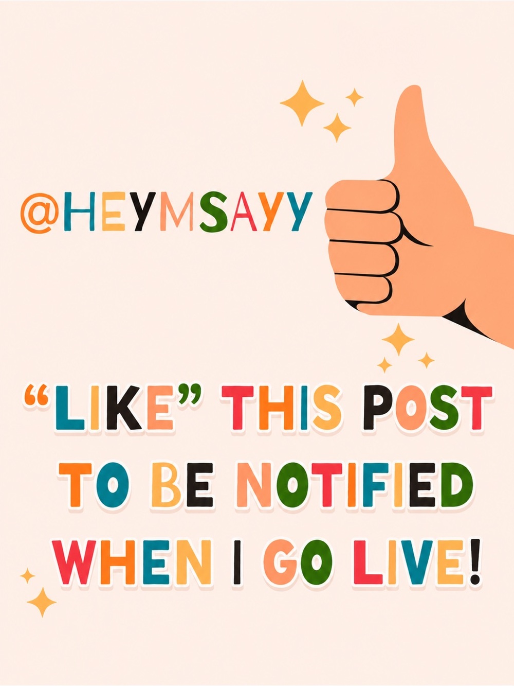 ♥️ FOR LIVE SHOW NOTIFICATION!